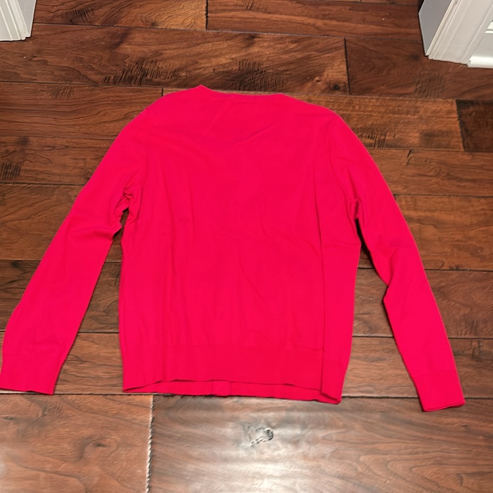 Talbots cardigan hot pink PL - Picture 3 of 3